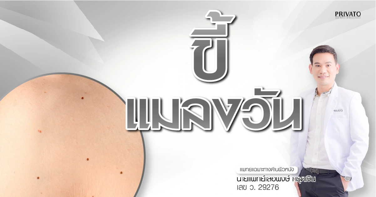 ขี้แมลงวัน เกิดจากอะไร สาเหตุและวิธีกำจัด