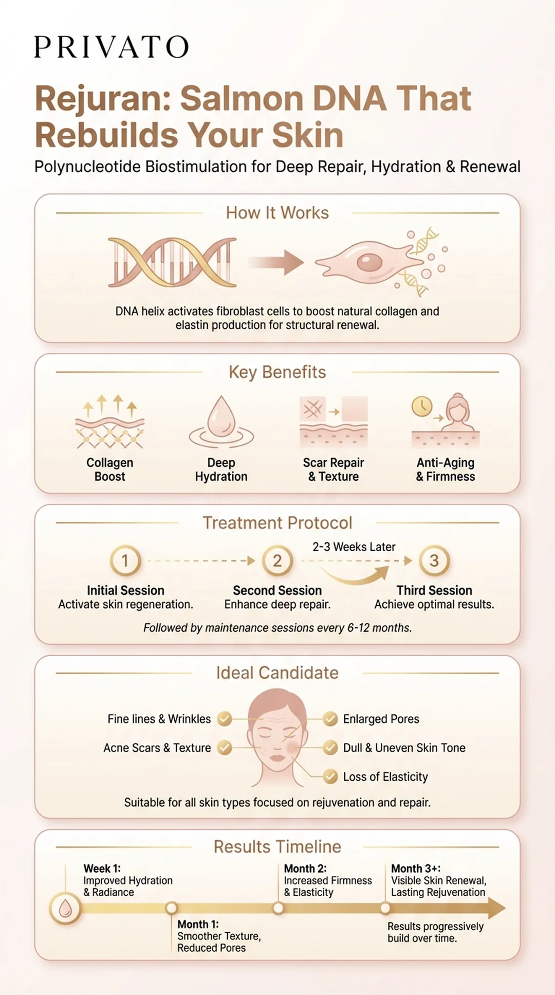 Rejuran Treatment: Benefits, Results, and What to Expect Infographic