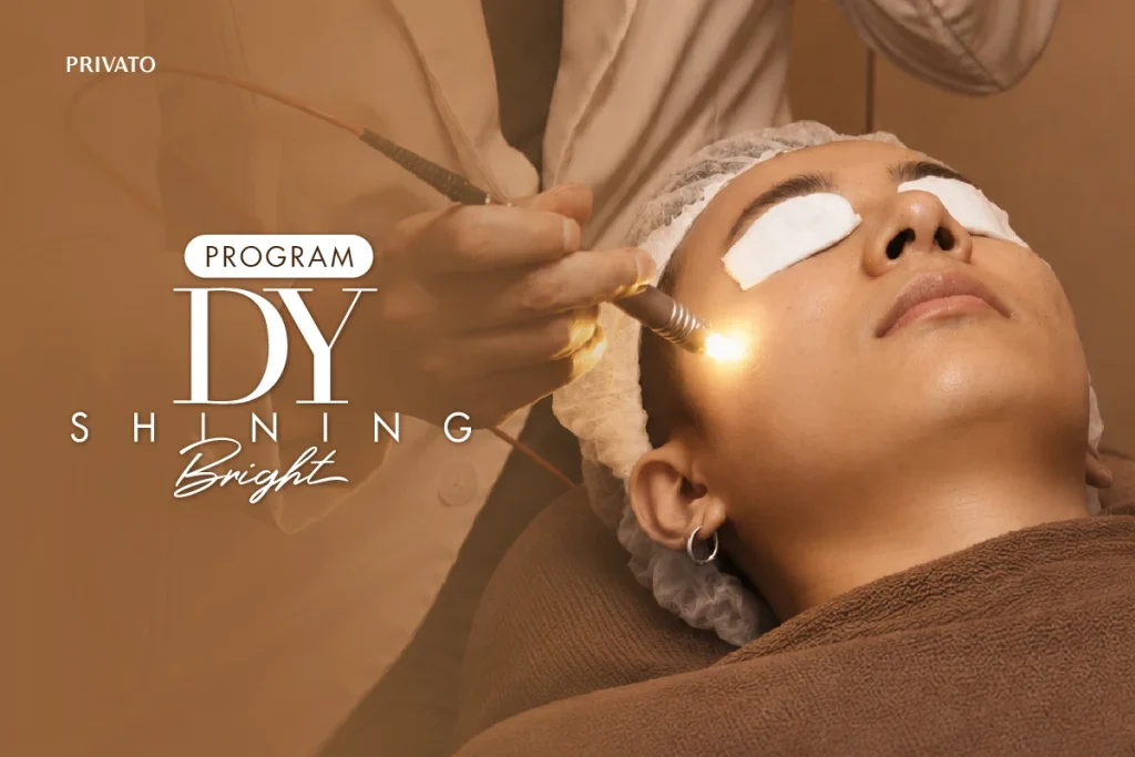 เครื่องเลเซอร์ DY Shining Laser ฟื้นฟูผิวหน้าที่ Privato Clinic