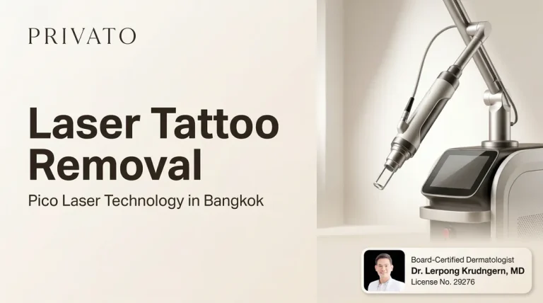 Laser Tattoo Removal in Bangkok | Privato Clinic