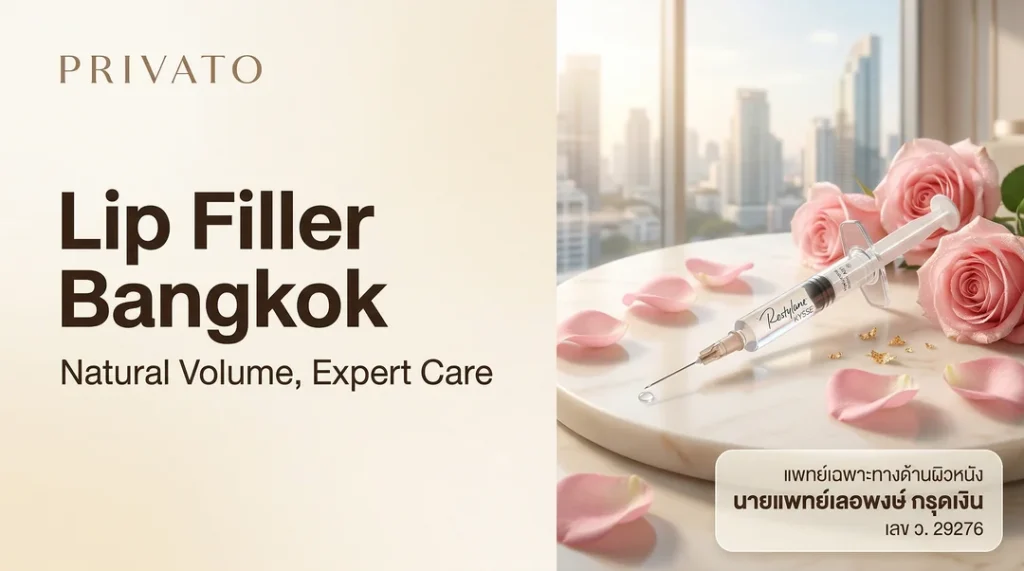 Lip Filler in Bangkok: Enhance Your Smile with Natural Volume