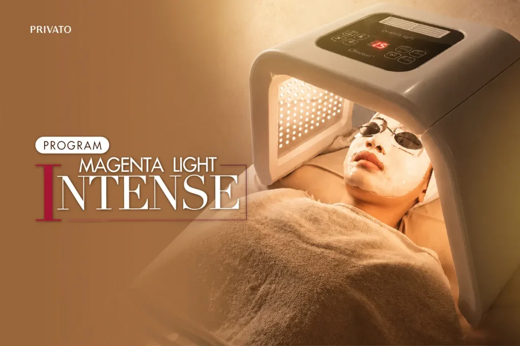 โปรแกรมรักษาสิว Magenta Light ที่ Privato Clinic
