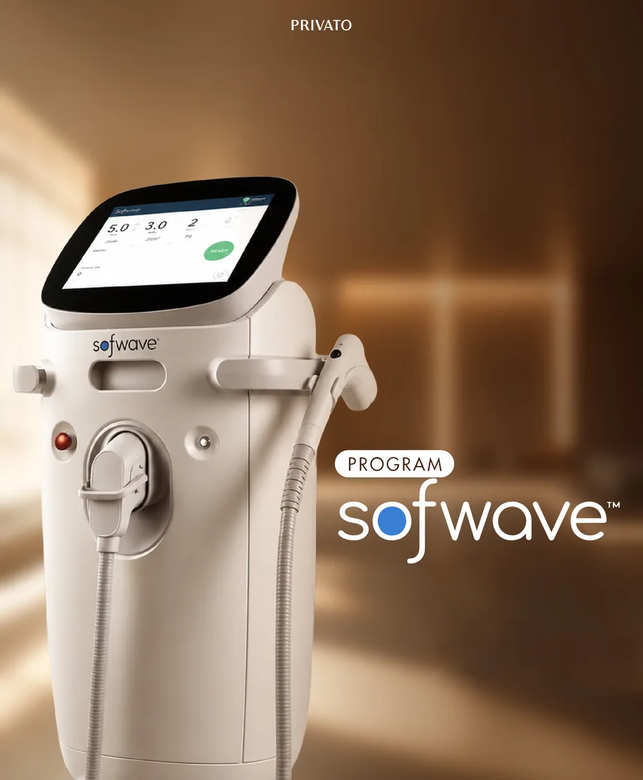 Sofwave ultrasound device at Privato Clinic