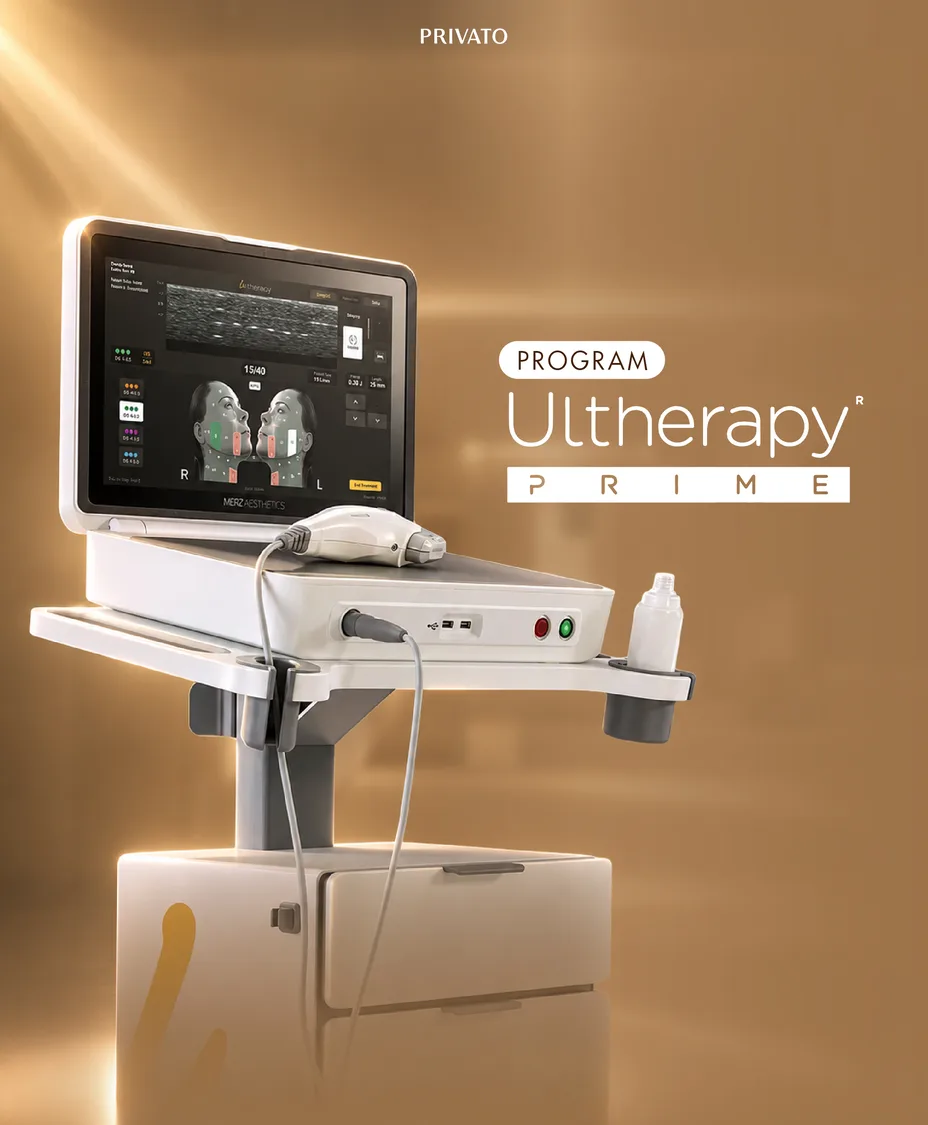 Ulthera Prime Microfocused Ultrasound device at Privato Clinic