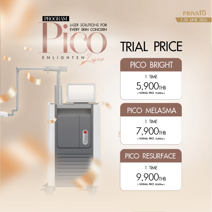 Laser promotion 1 at Privato Clinic