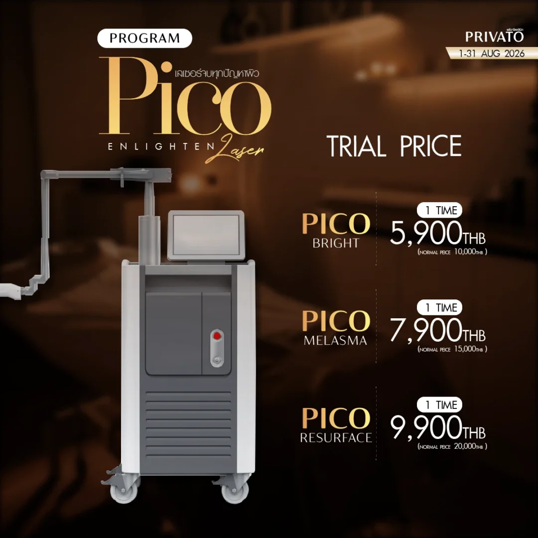 Laser promotion 4 at Privato Clinic