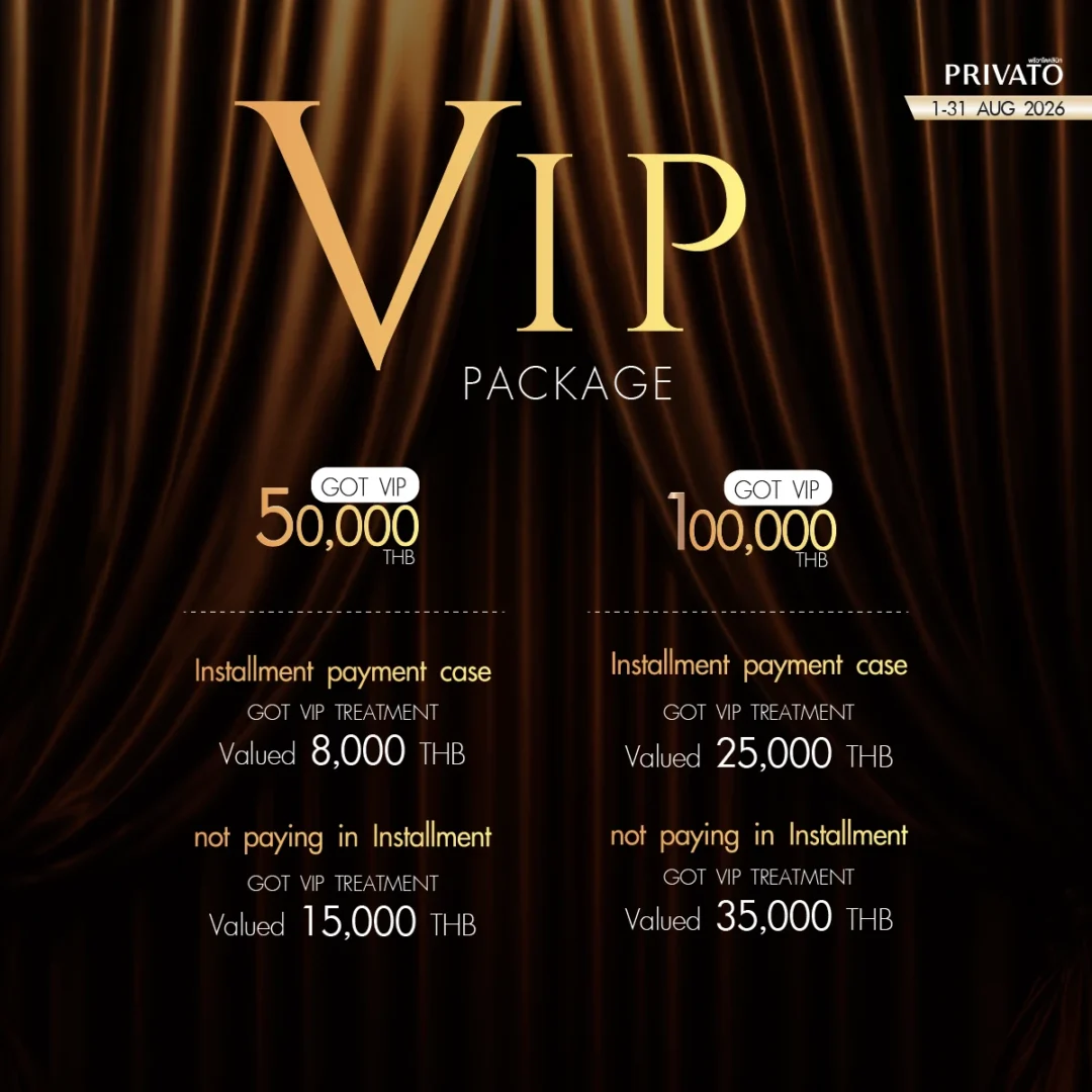 Deal of the Year promotion 9 at Privato Clinic