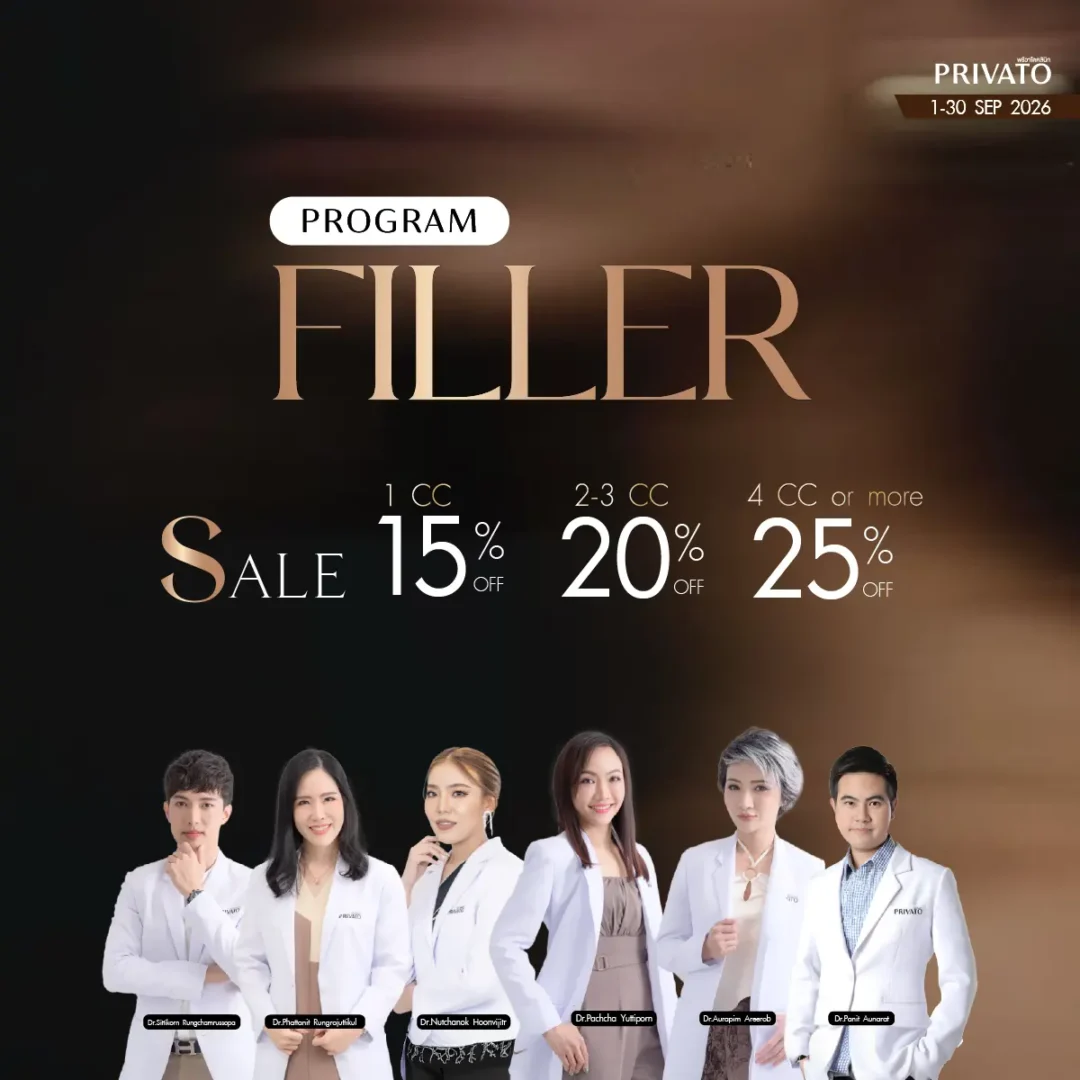 Injectables promotion 6 at Privato Clinic