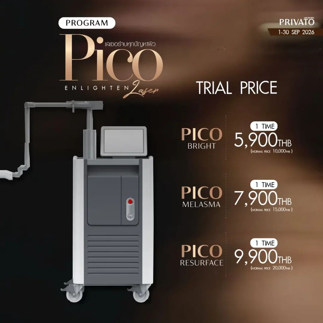 Laser promotion 3 at Privato Clinic