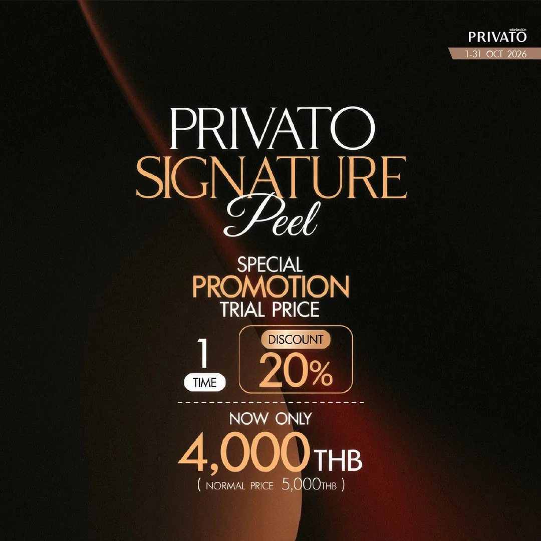 Anti-Aging promotion 1 at Privato Clinic